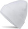 HatStar Wintermütze | Damen Beanie Mütze | Herren Feinstrick Beanie | für Frauen Männer Unisex | Cuffed Hats Weich & Warm (Weiss)