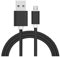 Micro USB Cable 3.0A Android Charger Lead Fast Charge for Huawei P Smart 2019 P8 Lite Y9 Y7 Y6 Compatible Fast Charging Phone Wire sync Lead (1 m, Black)