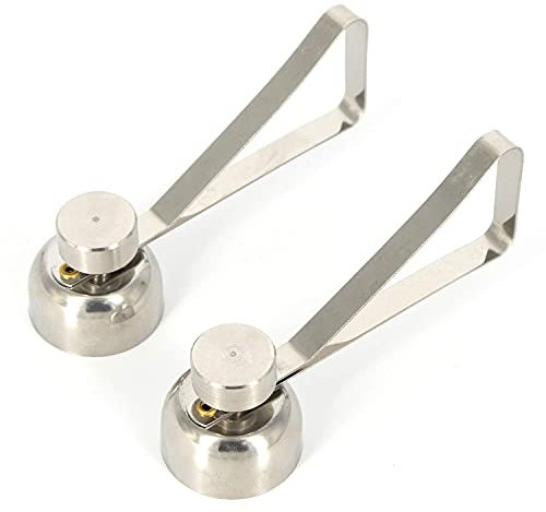 Mayata 2PCS Metal Stainless Steel Egg Scissors Egg Topper Cutter Shell Opener Boiled Raw Egg Open Creative Kitchen Accessories Tools(Egg topper cutter Triangle)