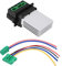 Resistencia del ventilador Calentador Ventilador del motor con arnés de cableado 6441L2 para Scenic I/II/Grand Scenic II/Megane II/CLIO III/TWINGO
