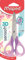 Maped - Forbici Sensoft 13 cm - Forbici per bambini con anelli morbidi ed ergonomia 3D - Forbici scolastiche da 4 anni - Per la scuola materna e primaria - Colore pastello viola 484291