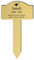 DECOHO - Plaque funeraire Personnalisable pour Poisson - Plaque commémorative avec Piquet - Gravure Laser Durable - 4 Lignes de Texte 100 - Or