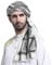 JIAHG Herren Muslimischer Hijab Moslem Schal Turban Hut Hals Erwachsene Muslim Chemo Kopftuch Sonnenschutz Kappe Islamische Kopfkappe Kopfbedeckung Gesichtsschleier Hidschab Ramadan Schal