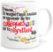 Mug Humour Personnalisable Prénom Collègue Libéré Tasse Message Drôle Personnalisé. Idée Cadeau Original Départ en Retraite Pot Mutation Travail Bureau Ami Homme Femme pour Anniversaire Noël.