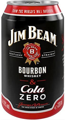 Jim Beam Cola Zero Original Mixgetränk in der Dose Longdrink 330ml