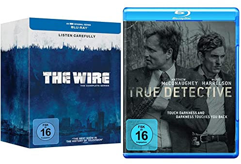 The Wire - Die komplette Serie (Staffel 1-5) (exklusiv bei Amazon.de) [Blu-ray] [Limited Edition] & True Detective - Staffel 1 [Blu-ray]