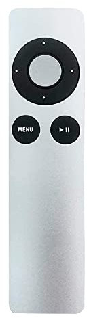 Mando a distancia de repuesto para Apple TV 1 2 3 4 Controller A1156 A1427 A1469 A1378 Apple TV2 TV3 - APL TV MC377LL/A Mando a distancia de plástico (no original)