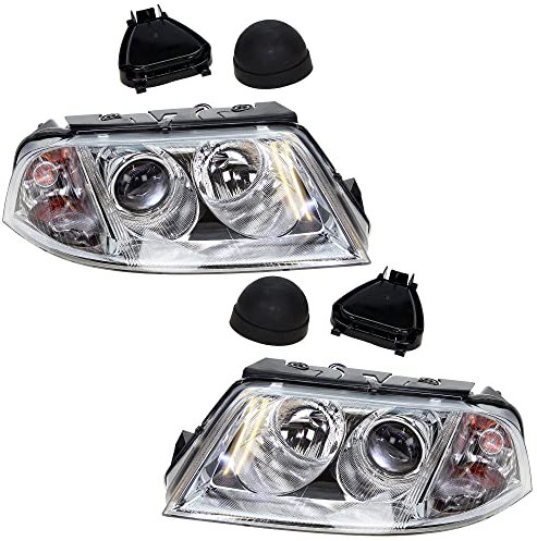 ATEC Germany 2x faros Faros delanteros Faros principales izquierda + derecha Compatible con VW PASSAT B5.5 (3B3), PASSAT B5.5 Variant (3B6)
