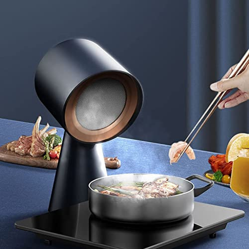 Desktop Cooker Hood, Mini ​Household Extractor Hood 40W Portable Extractor Hood, with 2 Gears Mode, 3.5M³/Min Strong Suction for Home, Kitchen Hot Pot, BBQ, Gift for a Friend