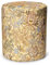 ESSENZA Pouf Ophelia Sahara Sun, Ø 40 cm - 100% Polyester Samt - Blumen
