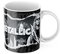 newseny Taza para ROCKEROS y fans de la banda de rock METALLICA | Cerámica 350ml (Regalo Heavy Metal) (Metallica Rock 01)