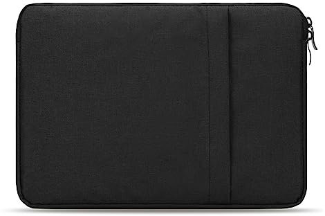 KANGYEBAIHUODIAN Waterproof Laptop Bag Case 6-11 Inch PC Cover Fit For MacBook Air Pro Ratina Xiaomi HP Dell Notebook Computer Case (Color : Black, Size : For 8-9 Inch)