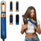 Dryze airstyler 5 in 1, lockenstab, haartrockner, warmluftbürste, föhnbürste, föhn… (Vinca Blue)