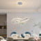 Pendelleuchte Esstisch Modern LED Hängelampe Esstischlampe Esszimmerlampe Dimmbar mit Fernbedienung Ring Deckenleuchte Höhenverstellbar für Schlafzimmer Flur Bar Küche Büro Hängend Lampe (Chrom)