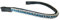 MiraQuine Stirnriemen Pferd (COB/VB, Blau)