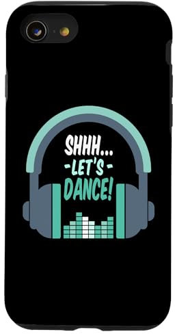 Hülle für iPhone SE (2020) / 7 / 8 Shhh... Let's Dance Disco Silent Disco Kopfhörer