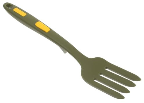 Hoement Cucchiaio In Silicone Forchetta Portatile In Silicone Comoda Forchetta Da Cena Comoda Forchetta Da Insalata Forchetta Da Insalata Per La Casa Forchetta Da Insalata Portatile