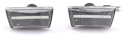 YZADSXCL 2 stücke Dynamische Blinker Seite Marker Sequentielle Licht for Opel Insignia for Astra H for Zafira B for Corsa D for Chevrolet Cruze(Dynamic Crystal)