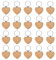 Schlüsselanhänger Holz 20 Stück Schlüsselring Holz Herz Blanko Diy Schlüsselring Holz Holz Blanko Herz Schlüsselring Wooden Keychain Schlüsselring Für Diy Schnitzen, Dekoration, Geschenke, Malen