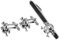 BESPORTBLE Lot De 3 Pinces À Cravate Pour Homme Pinces À Cravate Tête De Mort Épingles À Cravate Boutons De Manchette Pinces À Cravate Boutons De Manchette Manchettes De Chemise Pour