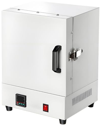 LXPINGMM Horno de cerámica Horno eléctrico de Tratamiento térmico de 2000W, Horno de Alta Temperatura de 1150 ℃ para cerámica de Bricolaje, fabricación de Joyas, Tratamiento de Metales,Horno pequeño