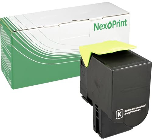 Toner kompatibel zu Lexmark C2320K0 schwarz MC 2640 adwe MC 2535 adwe MC 2425 adw MC 2325 adw C 2535 dw