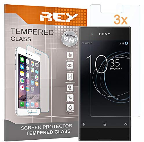 [Lot de 3] Verre Trempé pour Sony Xperia XA1, Protecteur d'écran qualité supérieure