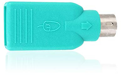 Convertitore femmina da PS2 a USB, da USB femmina a PS2 Adattatore maschio PS / 2 per mouse USB con tastiera / mouse Connettiti con il computer