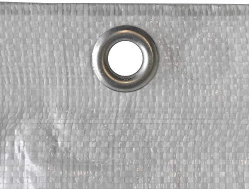 Gerüstplane in verschiedenen Größen 150g/m² Weiss (0,80 x 10 m)