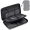 Procase Custodia per Accessori Elettronici, Custodia Rigida da Viaggie per Hard Disk Esterni, Cavi USB, Schede di Memoria SD, Cuffie, Caricabatterie, Cellulari e Smartphone -Grigio