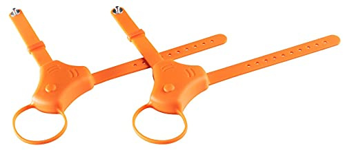 WALSER Impulse Indicator, Fahrrad Abbiegesignal, Fahrrad-Blinker Abbiegelicht in orange, Sicherheitslicht mit Sensor für Fahrradfahrer und Sportler