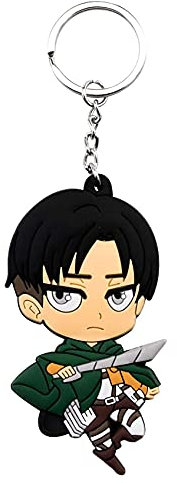 Attack on Titan AOT Schlüsselanhänger PVC doppelseitig, 8 cm