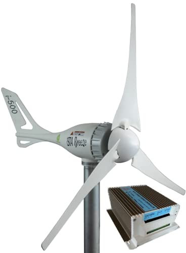 Set Mega Auswahl Windgenerator IstaBreeze® inklusive Controller i-500-12 Volt 500 Watt Power PLUS Hybrid Laderegler