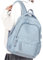 WEPLAN Rucksack Damen Schule Casual Schulrucksack Mädchen Teenager Schultasche College Rucksack für Reisen Arbeit mit USB-Ladeanschluss School Backpack 14 Zoll Laptop Wasserdicht,Hellblau