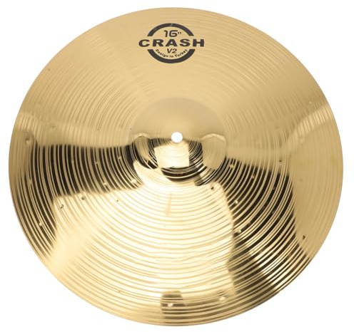 Milisten Cymbals crash cymbal with stand drum accessory timbales drum accessories china cymbal drum fitting drum cymbal for practice percussion cymbal drum kit alloy v2 musical instrument