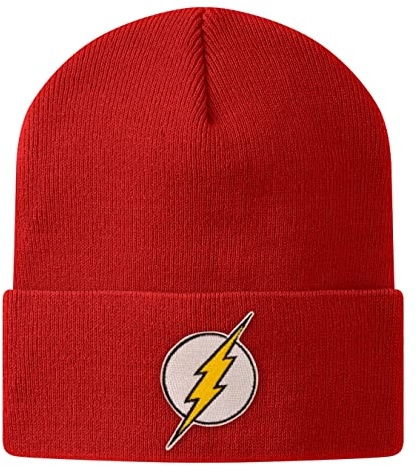 The Flash Offizielles Lizenzprodukt Patch Beanie