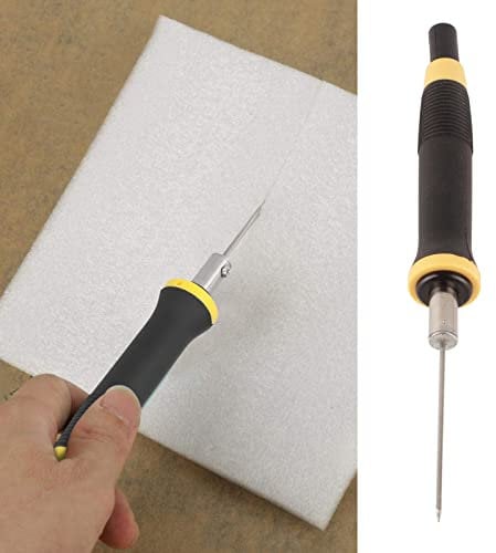 Electric Hot Knife Foam Cutter for Craft - Quickly Heat, Smooth Cutting, Wide Applications, Pen Length 23cm, Support Voltage 12-13V
