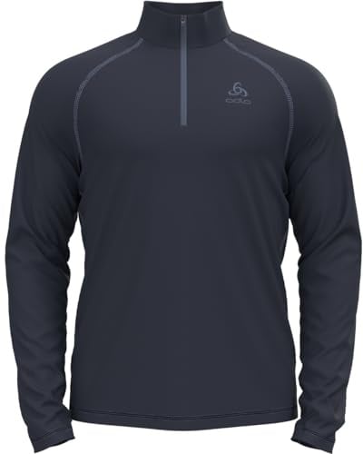 Odlo Herren Langarm Shirt mit Reißverschluss RIGI, India Ink, L