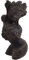 Teako Design Stonox Garten Skulptur Torso Göttin Chennai, Frostbeständige Gartenfiguren, Wetterfeste Skulpturen für Outdoor, Einzigartige Gartengestaltung, Steinguss Figur antikgrau (27 x 30 x 60 cm)