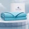 Dream Valley® Outlast® Kühldecke, NASA-Klasse Technologie Q-Max > 0,4 weich Selbstkühlende Decke für alle Jahreszeiten, Aerocool™ Kühlende Decke für heiße Schläfer, Nachtschweiß, Blau, 269 x 228cm