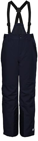 killtec Jungen Ksw 79 Bys Ski Pnts Funktionshose / Skihose mit abzippbarem Latz, Schneefang und Kantenschutz