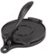 Presse à Tortilla, Presse à tortilladora, Machine à Tortilla en Alliage d'aluminium, Presse à pâte, Presse à rotis, Quesadilla, Outil de pressage pour Tarte à Pizza (16 cm, Noir)
