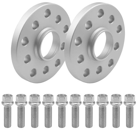 SCC Spurverbreiterungen Spurplatten 2x10mm 5x112-5x- 12168E-ABE-4 kompatibel mit Mercedes-Benz GLC GLE GLK S