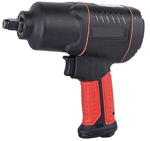 VChics Professeller Druckluft-Schlagschrauber, pneumatische Werkzeuge, 1/2 Schlagschrauber, Doppelhammer for Arbeiten im Automobilbereich Hydraulisches Werkzeug