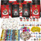 Gadget Pirati, Pirata Party Pensierino Pirata Compleanno per Bambini, PQKL-party Festa dei Pirati, Feste di Compleanno per Bambini, Sacchetti Regalo per Feste di Compleanno, Monete d'oro, Portachiavi