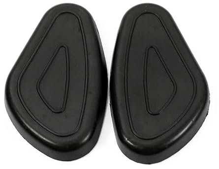 Motorrad Tankschutz Pad Schwarz Motorrad Kraftstoff Tank Seite Gummi Pads Für R51 R52 R71 R72 R75 Für Ural M71 M72 CJ-K750 k750 KS750