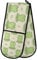 Double Oven Gloves Heat Resistant Frog Dragonfly Double Oven Mitts Pot Holder Heat Protection Oven Gloves for Home Kitchen Baking Cooking BBQ Microwave