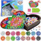 Ulikey Diamond Painting Joyero, Pintura de Diamantes Manualidades por Números Caja de Joyería Niños 5-12 Años Regalos para Cumpleaños, Kits Manualidades Actividades Creativas Juguetes para Niñas