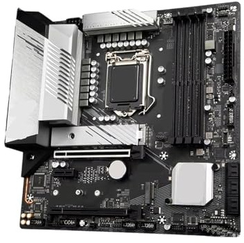Compatible for LGA 1200 DDR4 Micro ATX Motherboard with 128GB Support & Wi-Fi