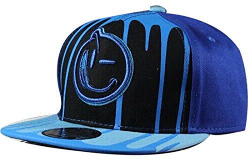 Belsen Kind habgierig Hip-Hop Cap Baseball Kappe Hut Truckers Hat (Tuch blau)